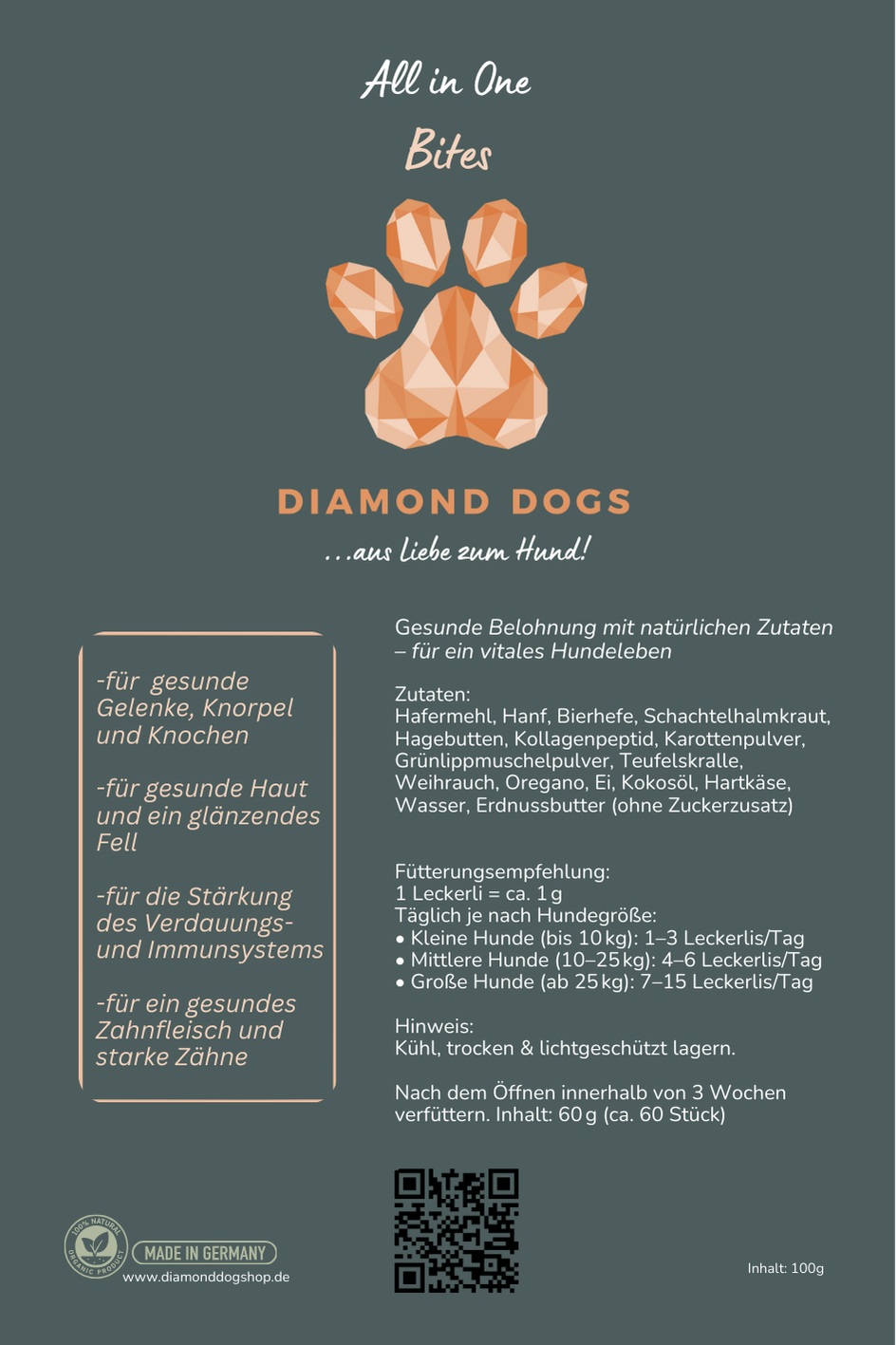 Diamond Dogs All in One Bites
